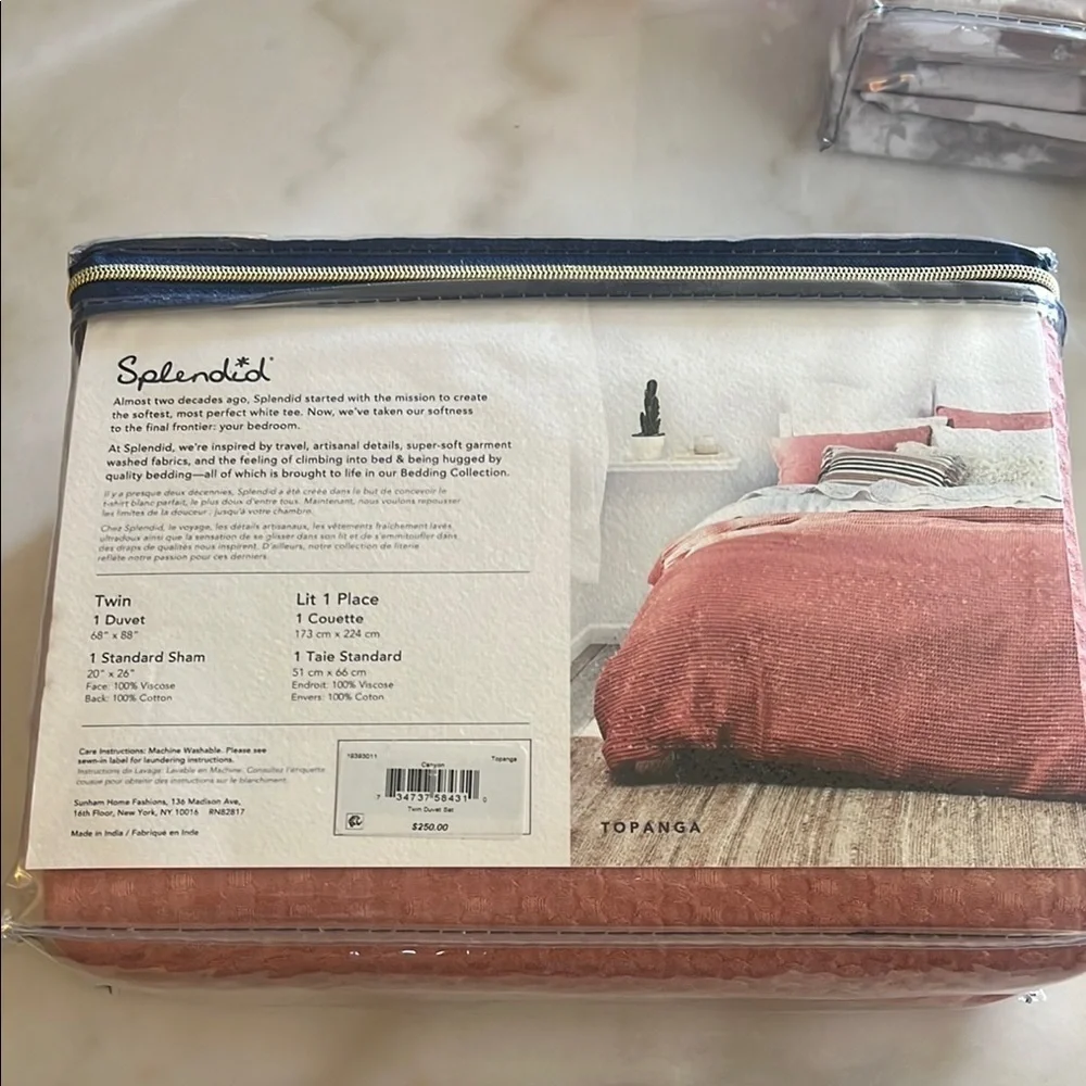 Splendid Home Topanga Duvet Set Canyon
